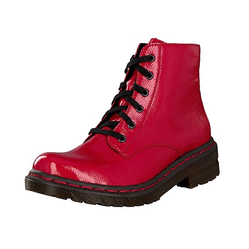 Botas Rieker 76240-33 Para Mulher - Vermelhas